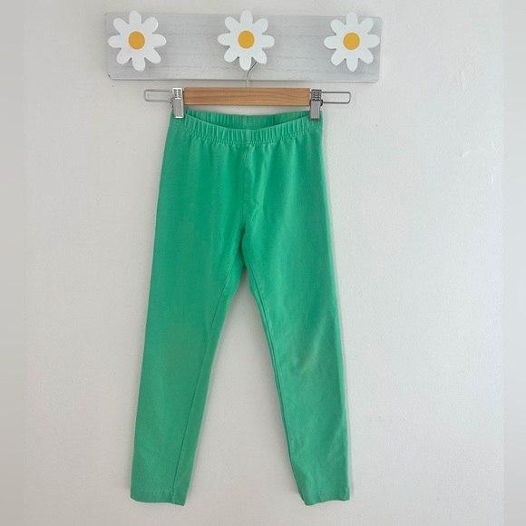 Hanna Andersson Other - Hanna Andersson green leggings pants kids girls size 130